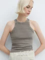Shoulder Straps Fitted Top
